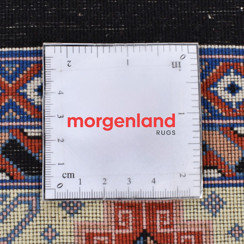 Läufer Perser - Täbriz - Premium - 305 x 75 cm - dunkelblau