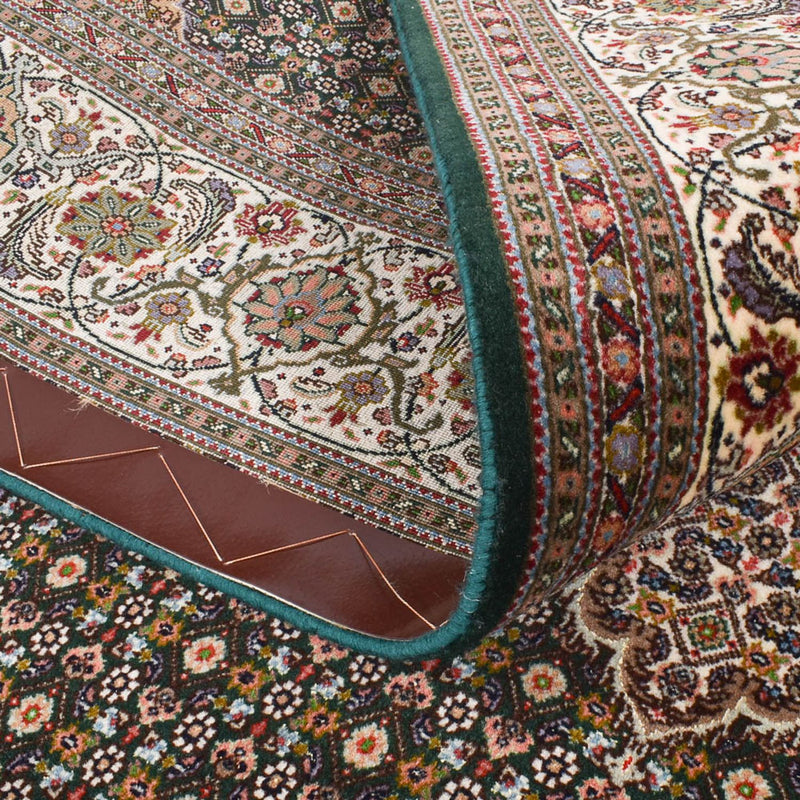 Läufer Perser - Täbriz - Premium - 404 x 203 cm - sand