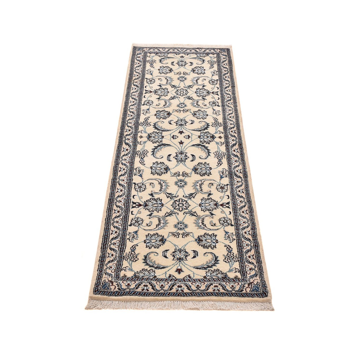 Läufer Perser - Nain - Royal - 192 x 60 cm - creme