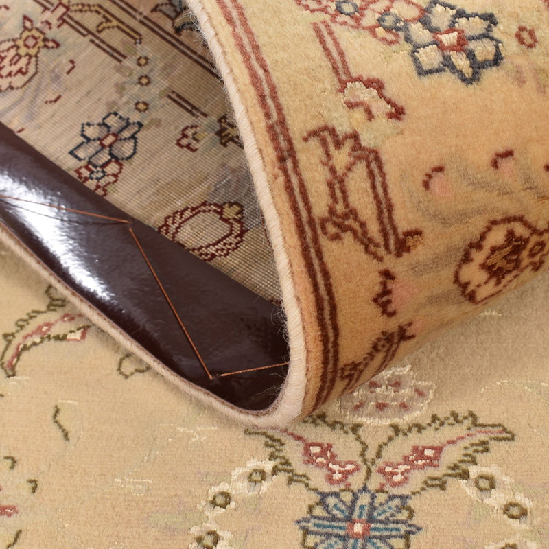 Läufer Perser - Täbriz - Royal - 376 x 80 cm - gold