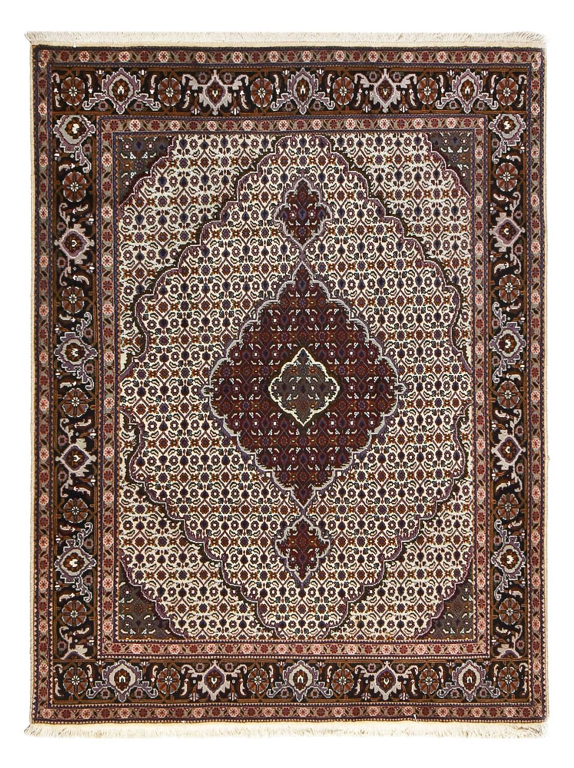 Perserteppich - Täbriz - Royal - 202 x 152 cm - creme