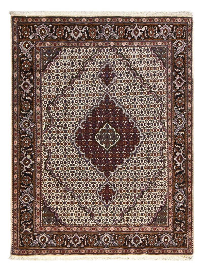 Perserteppich - Täbriz - Royal - 202 x 152 cm - creme