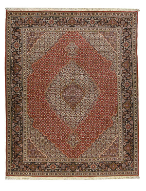 Perserteppich - Täbriz - Royal - 204 x 156 cm - rot