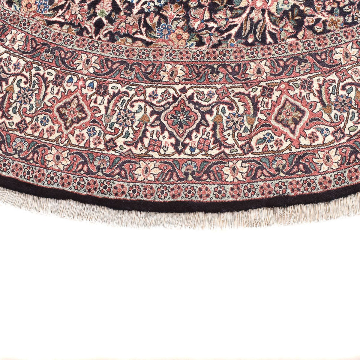 Perserteppich - Bidjar rund  - 250 x 250 cm - hellrot