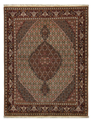 Perserteppich - Täbriz - Royal - 203 x 156 cm - hellbraun
