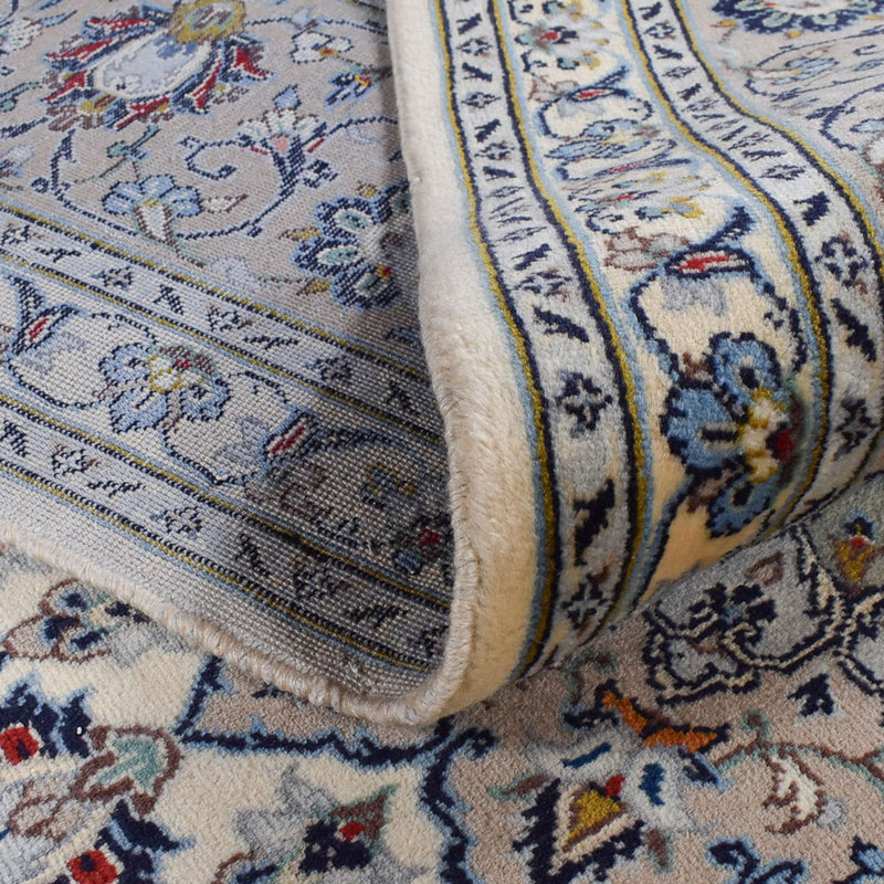 Perserteppich - Keshan - Royal - 352 x 250 cm - grau