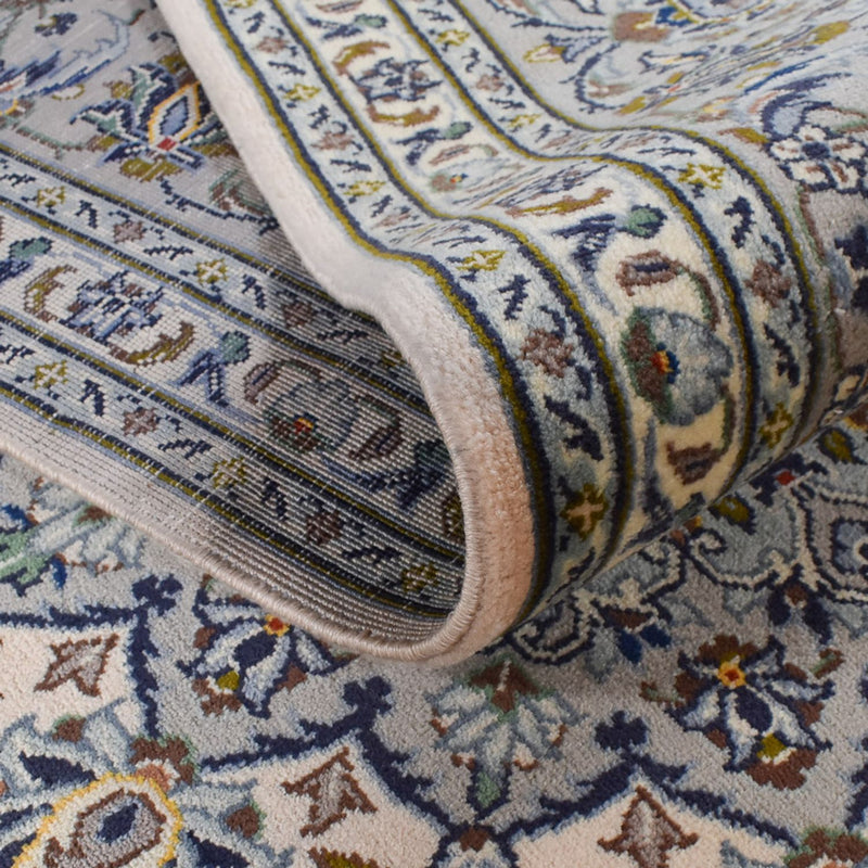 Perserteppich - Keshan - Royal - 347 x 248 cm - grau