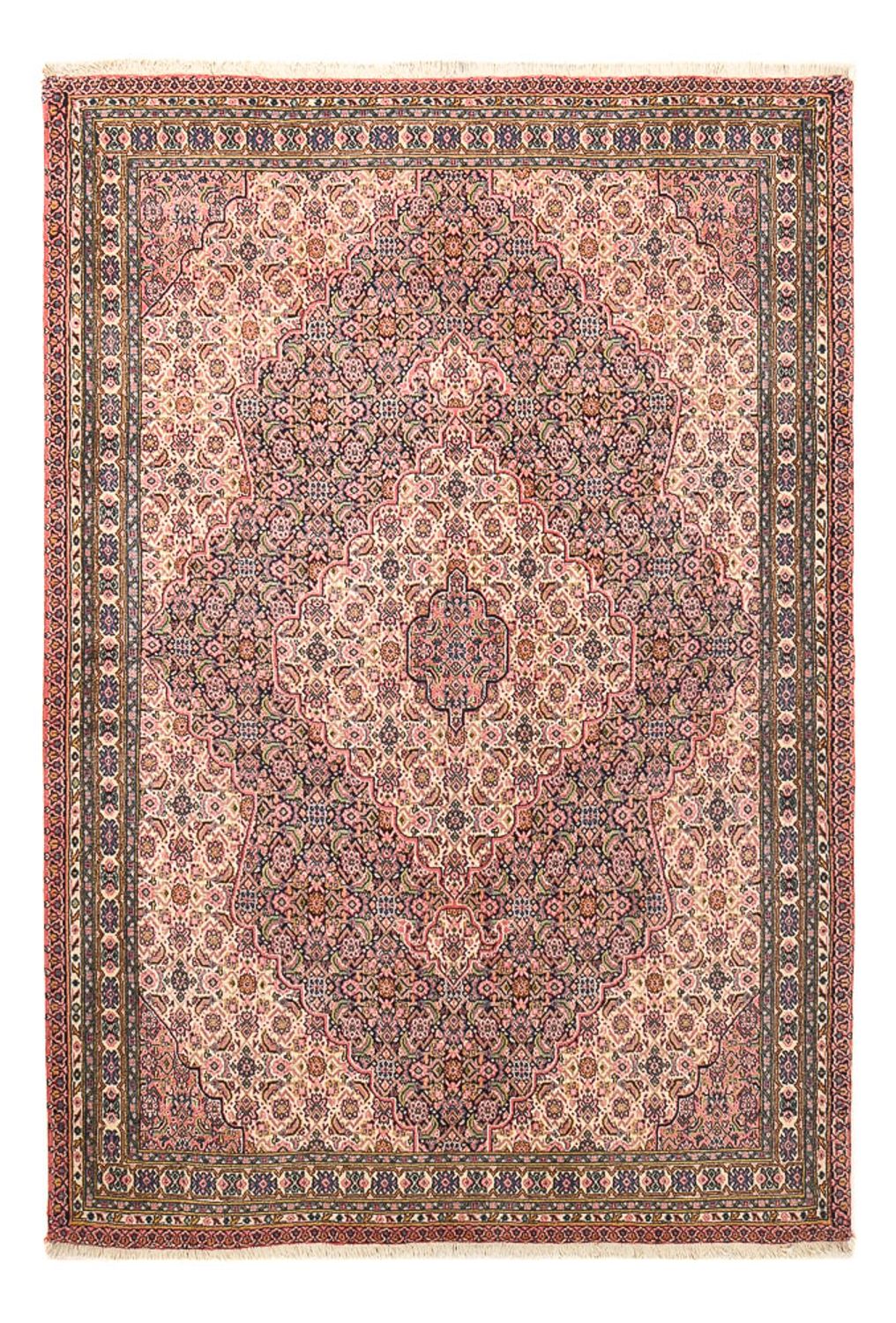 Perserteppich - Täbriz - 227 x 158 cm - hellrot