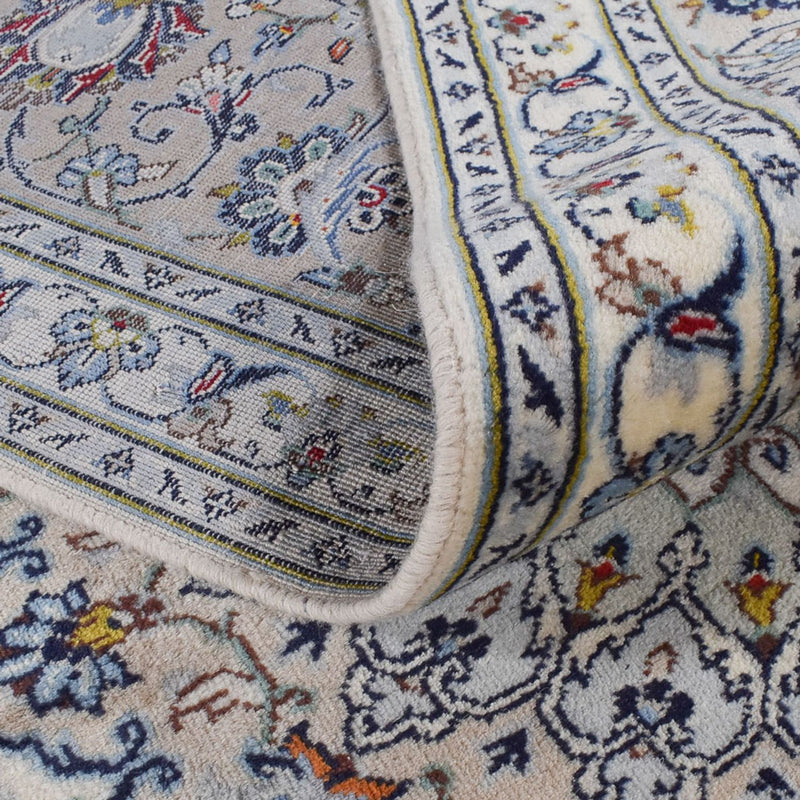 Perserteppich - Keshan - Royal - 354 x 245 cm - grau