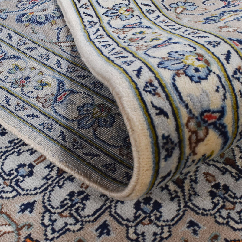 Perserteppich - Keshan - Royal - 368 x 249 cm - grau