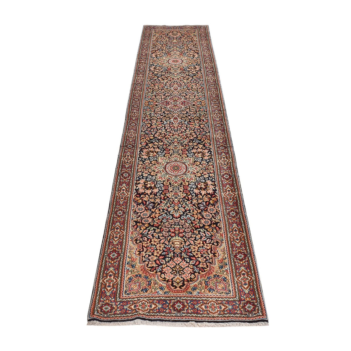 Läufer Perser - Royal - 378 x 77 cm - dunkelbeige