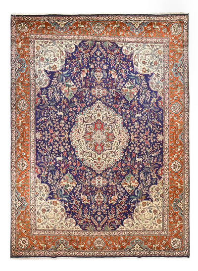 Täbriz - 40 Raj Teppich 298x408cm - Perserteppich