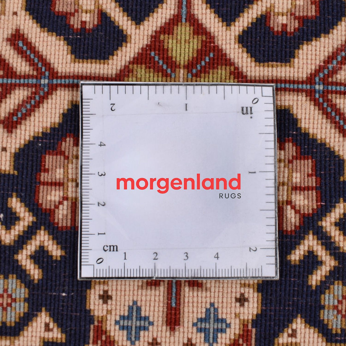 Läufer Perser - Ghom - Royal - 205 x 55 cm - dunkelbeige