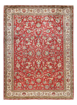 Perserteppich - Täbriz - Royal - 400 x 298 cm - rot