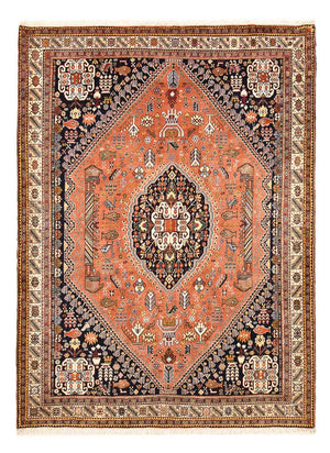 Gabbeh Teppich - Kaschkuli Perser - 202 x 152 cm - hellrot