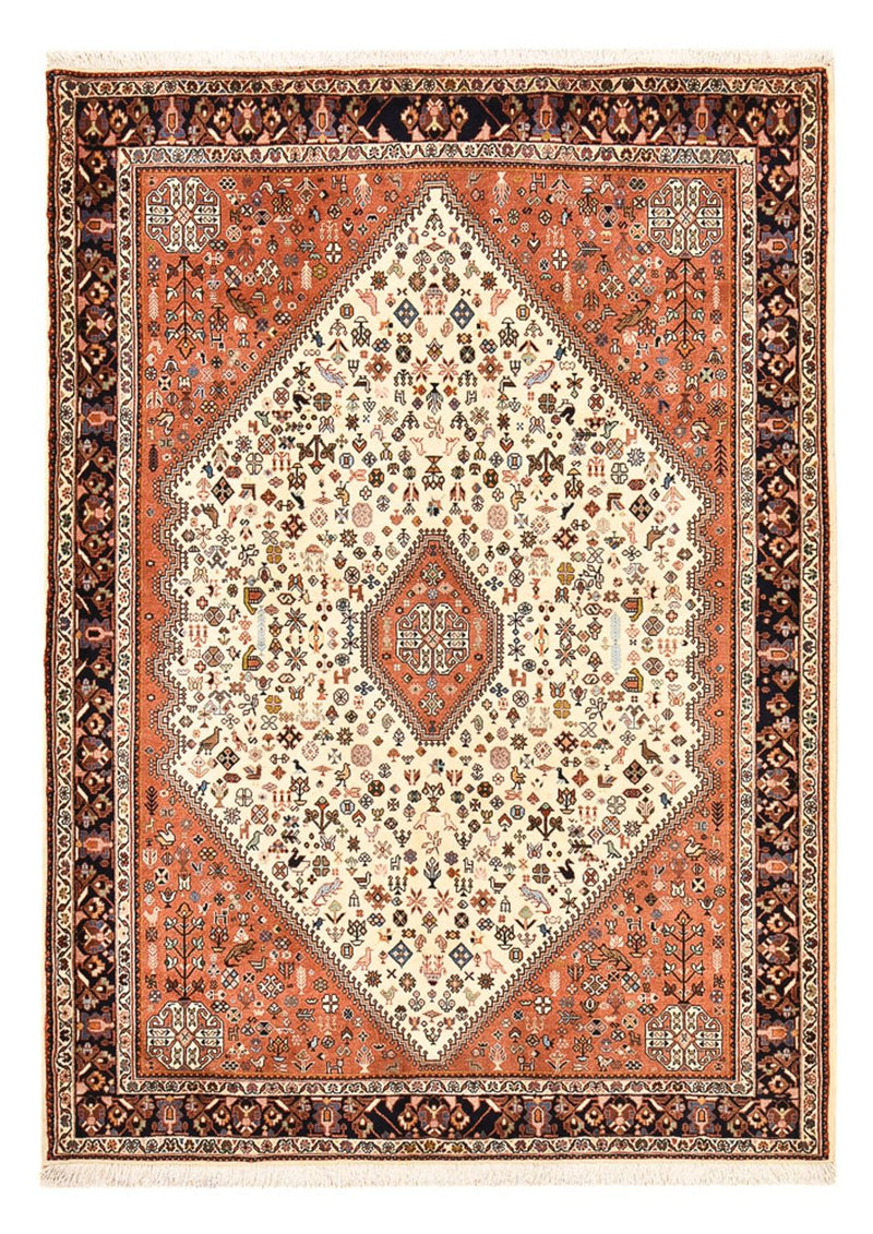 Gabbeh Teppich - Kaschkuli Perser - 215 x 155 cm - creme