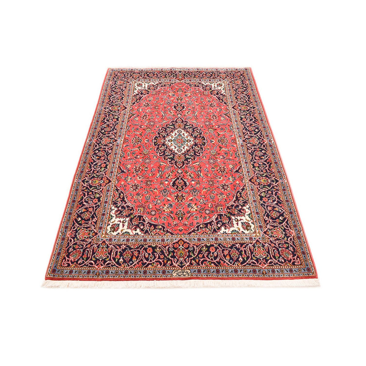 Perserteppich - Keshan - 217 x 138 cm - hellrot