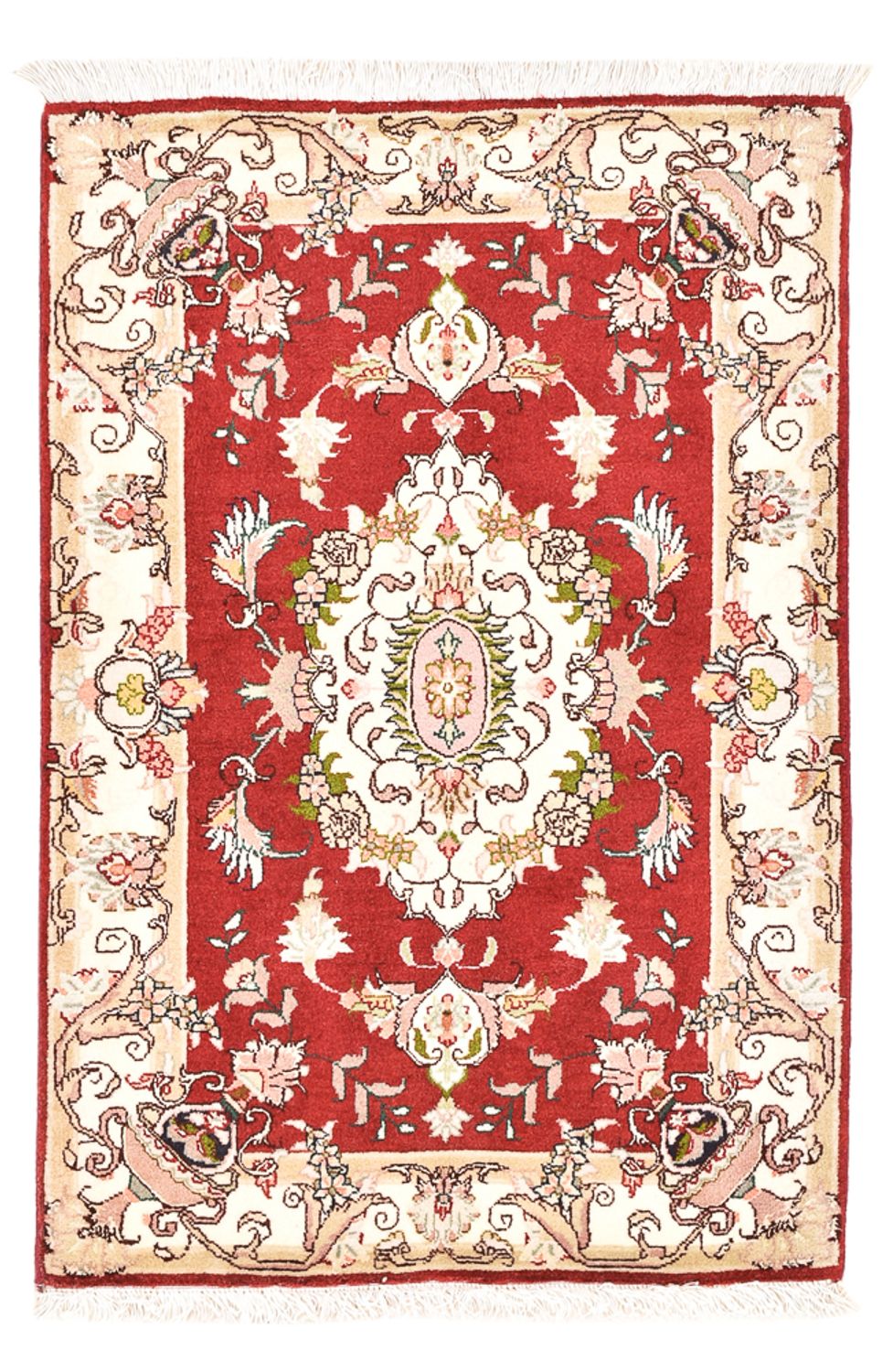 Perserteppich - Täbriz - Royal - 90 x 60 cm - rot