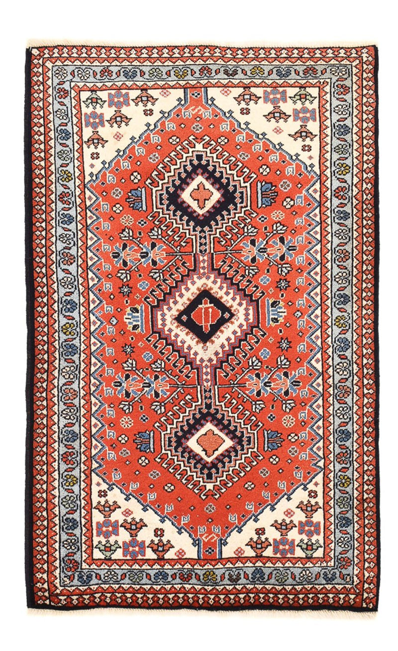 Perserteppich - Nomadic - 121 x 75 cm - rot