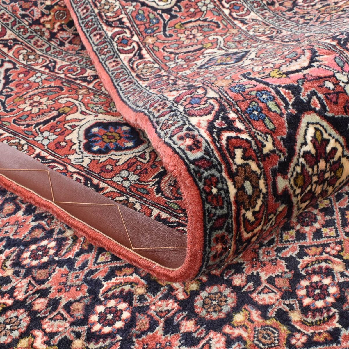 Perserteppich - Bidjar quadratisch - 204 x 203 cm - rost