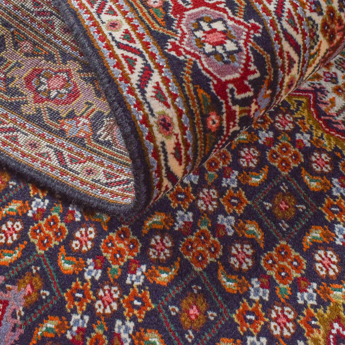 Perserteppich - Täbriz - Royal - 201 x 150 cm - braun