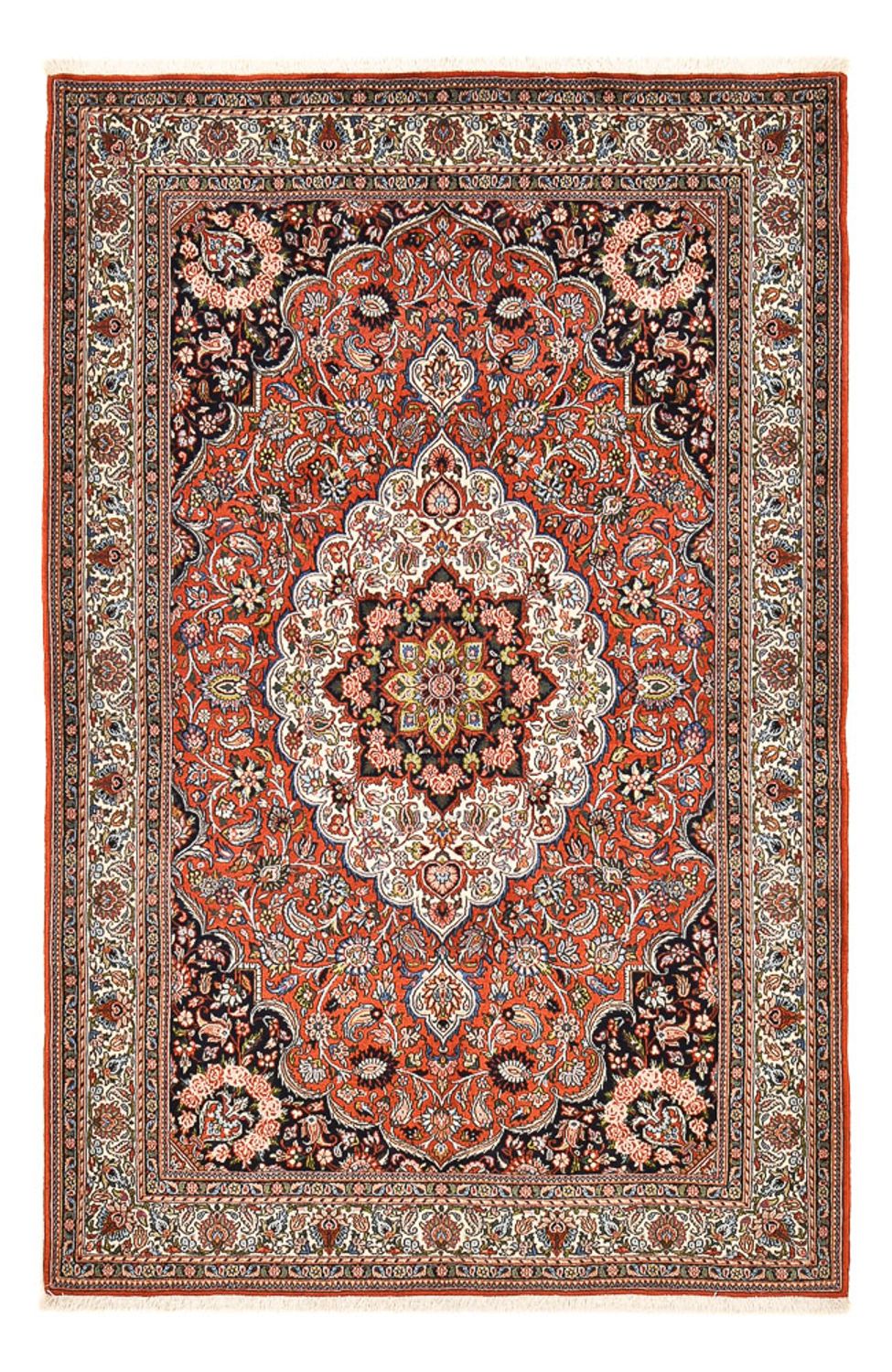 Perserteppich - Nomadic - 231 x 155 cm - rot