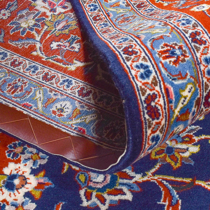 Perserteppich - Keshan - 350 x 255 cm - dunkelblau