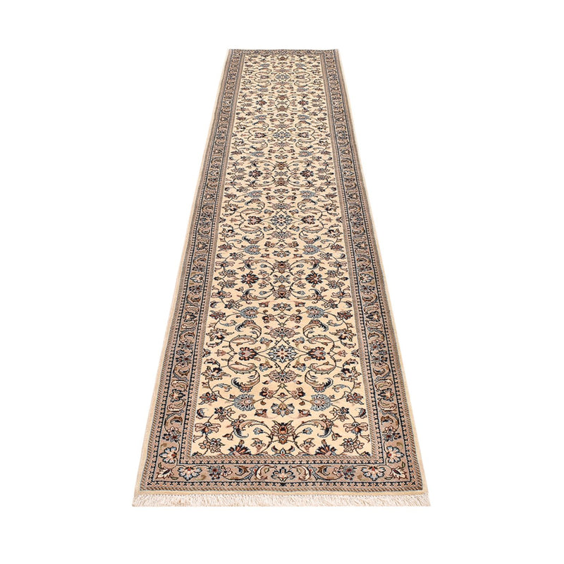 Läufer Perser - Keshan - 373 x 79 cm - beige