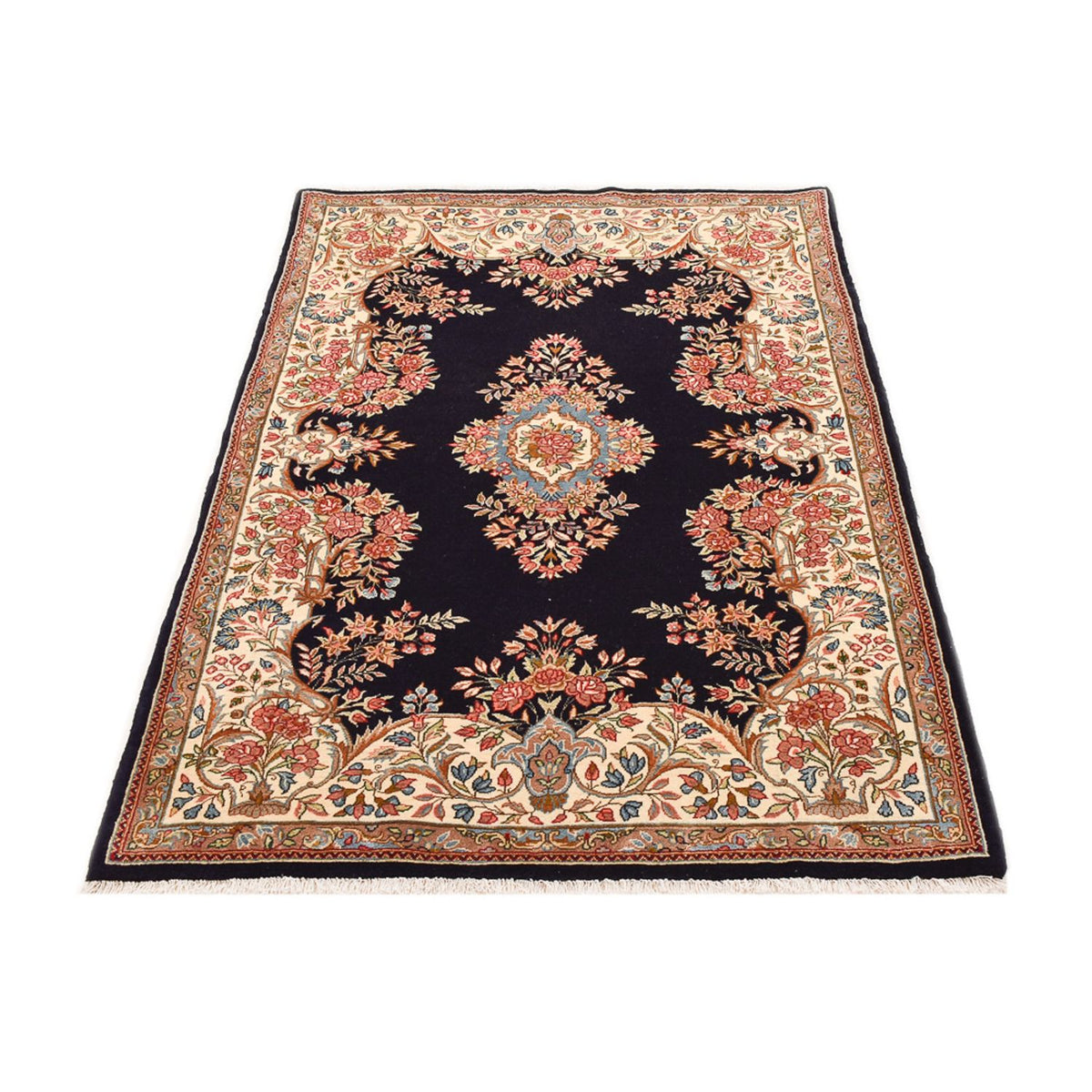 Perserteppich - Royal - 181 x 122 cm - dunkelblau