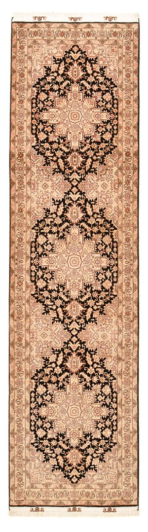 Läufer Perser - Täbriz - Royal - 305 x 80 cm - hellbeige