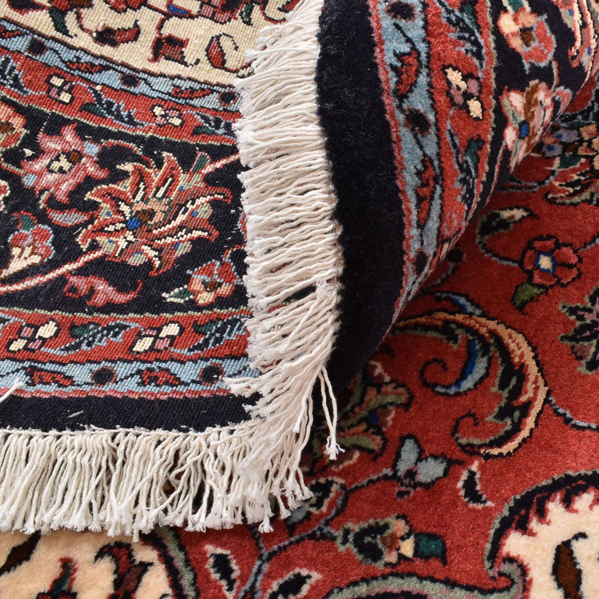 Perserteppich - Bidjar rund  - 150 x 150 cm - rot