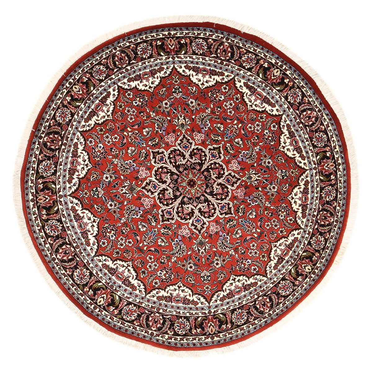Perserteppich - Bidjar rund - 145 x 145 cm - rot