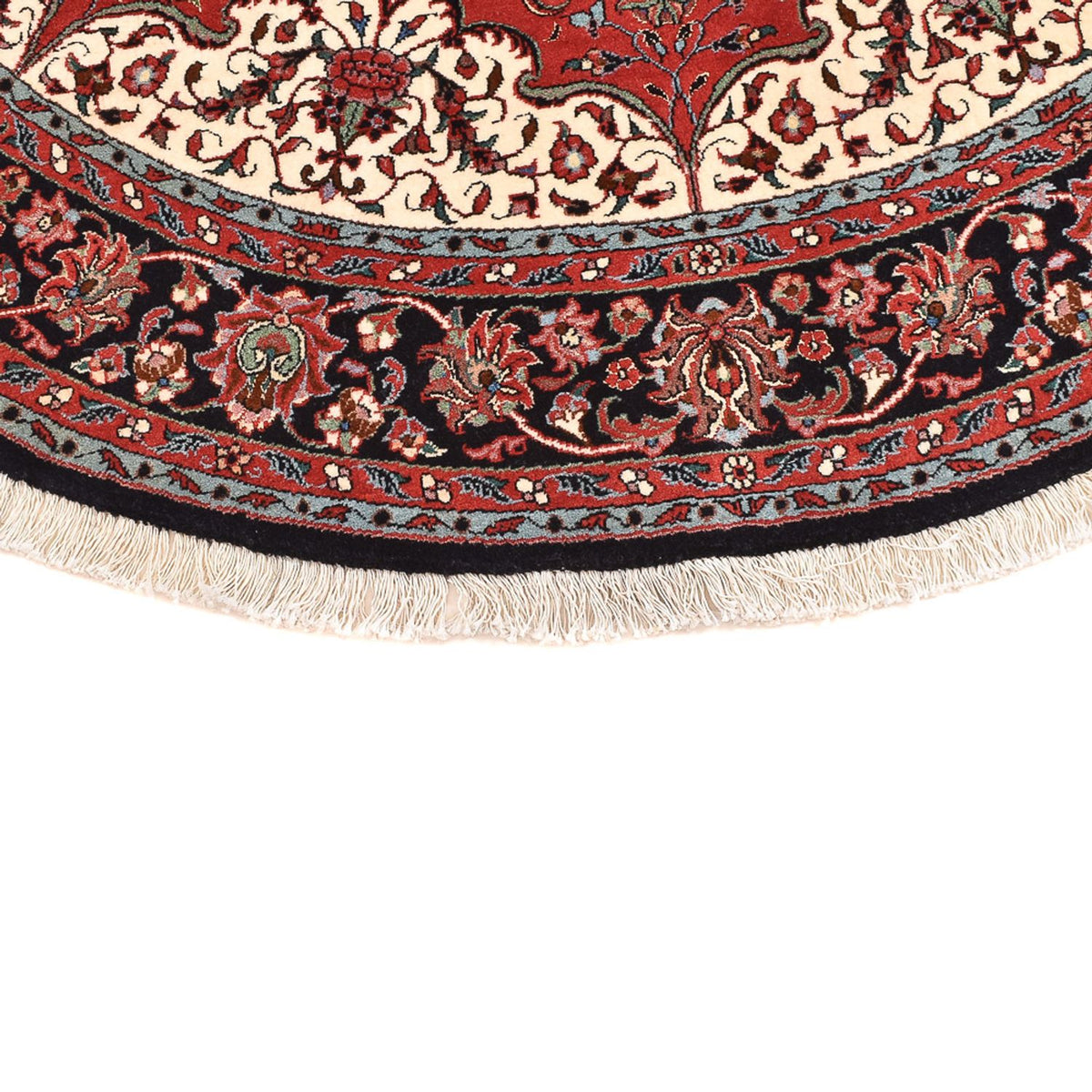 Perserteppich - Bidjar rund  - 154 x 154 cm - rot