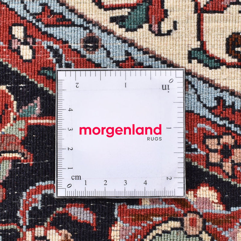 Perserteppich - Bidjar rund  - 154 x 154 cm - rot