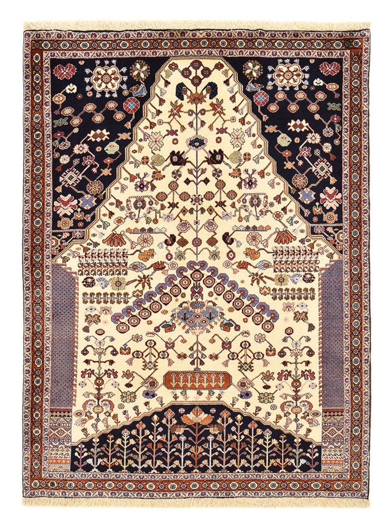 Gabbeh Teppich - Kaschkuli Perser - 183 x 140 cm - mehrfarbig