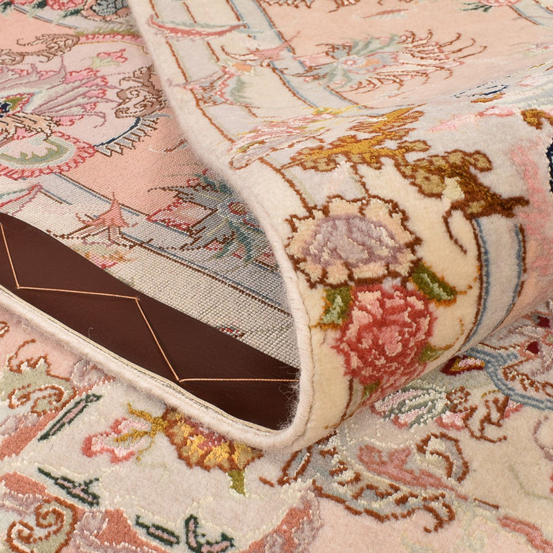 Perserteppich - Täbriz - Royal - 312 x 202 cm - dunkelbeige