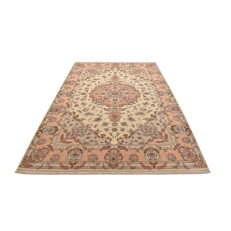 Perserteppich - Täbriz - Royal - 312 x 202 cm - dunkelbeige