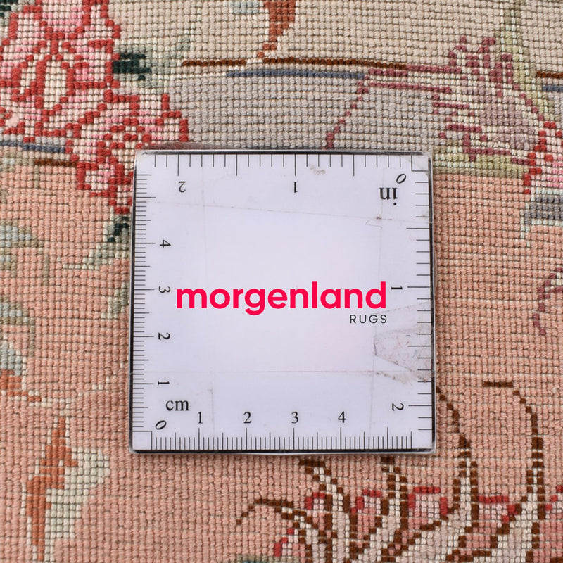 Perserteppich - Täbriz - Royal - 312 x 202 cm - dunkelbeige