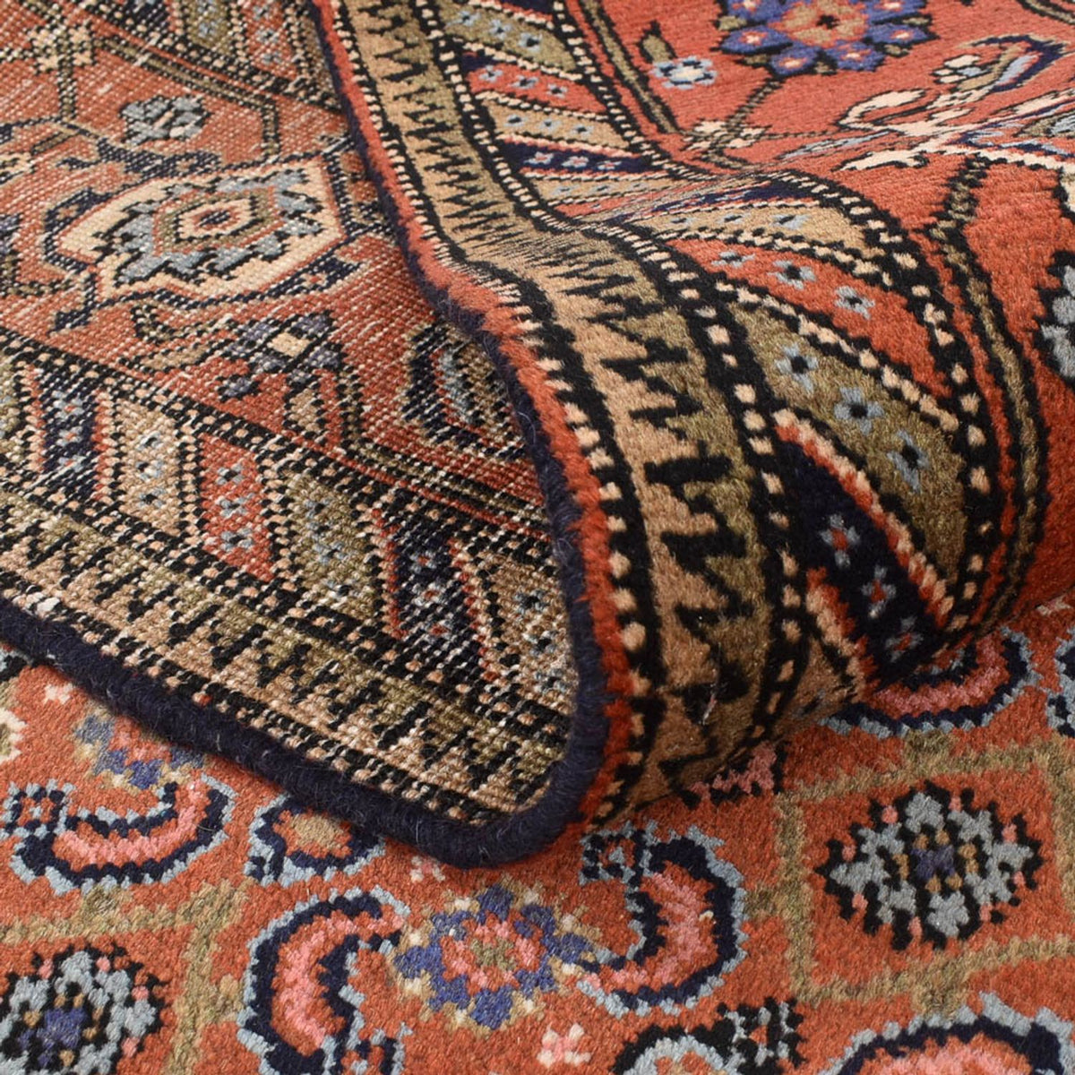 Perserteppich - Nomadic - 293 x 197 cm - dunkelbeige