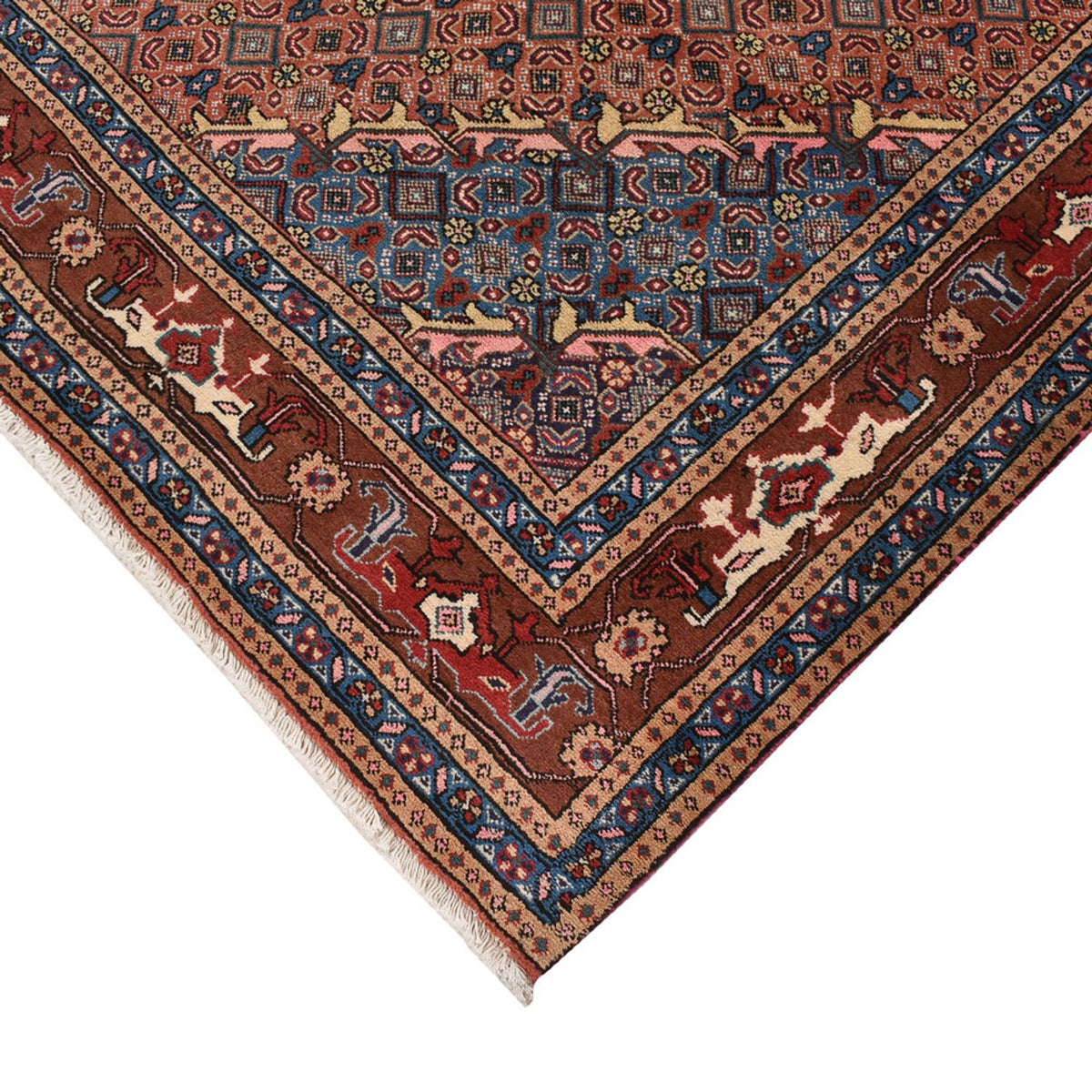 Perserteppich - Nomadic - 281 x 201 cm - hellrot