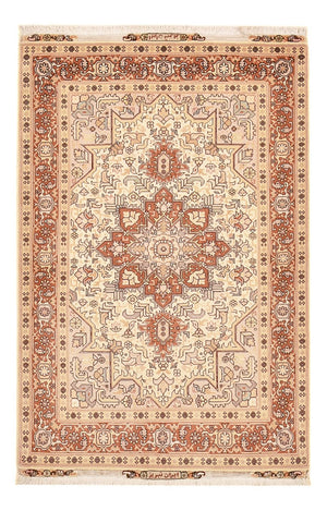 Perserteppich - Täbriz - Royal - 153 x 100 cm - hellbeige