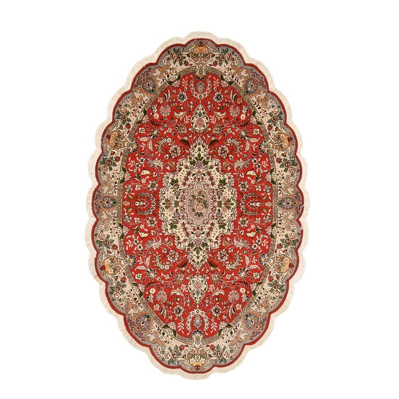 Perserteppich - Täbriz - Royal - 205 x 130 cm - rot