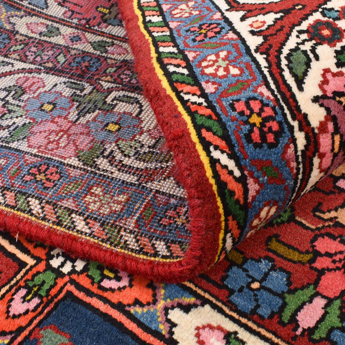 Perserteppich - Nomadic - 205 x 133 cm - mehrfarbig