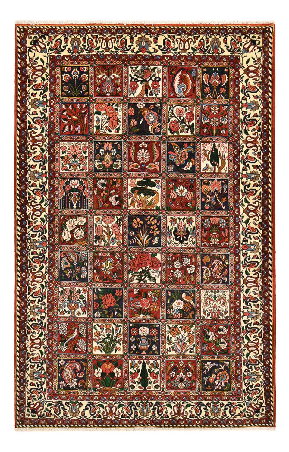 Perserteppich - Nomadic - 233 x 151 cm - mehrfarbig