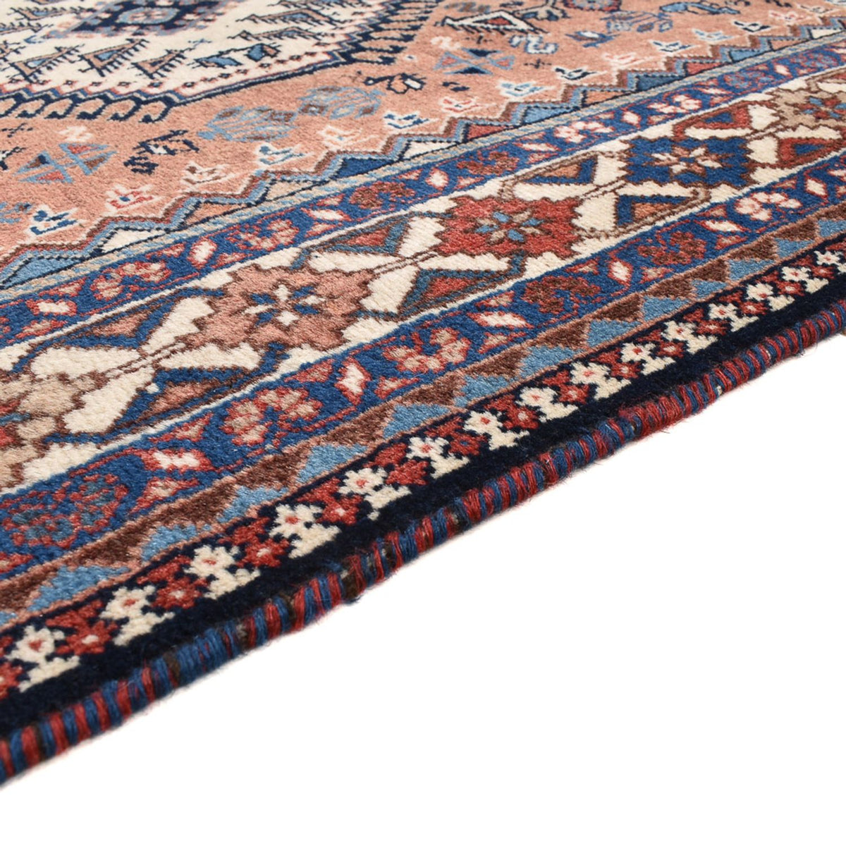 Perserteppich - Nomadic quadratisch  - 203 x 193 cm - hellrot