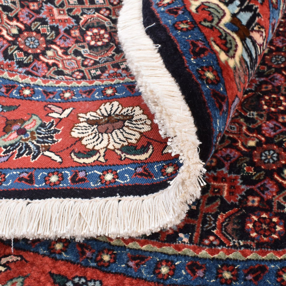 Perserteppich - Bidjar rund - 153 x 153 cm - hellrot