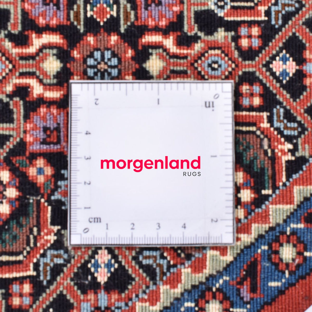 Perserteppich - Bidjar rund - 153 x 153 cm - hellrot