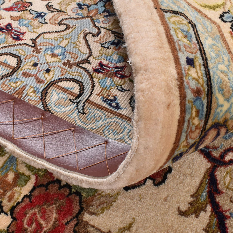 Perserteppich - Ghom - Royal - 211 x 130 cm - hellbeige