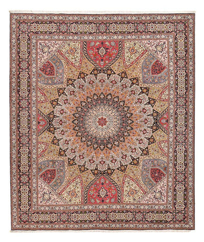 Täbriz - 50 Raj Teppich 257x308cm - Perserteppich
