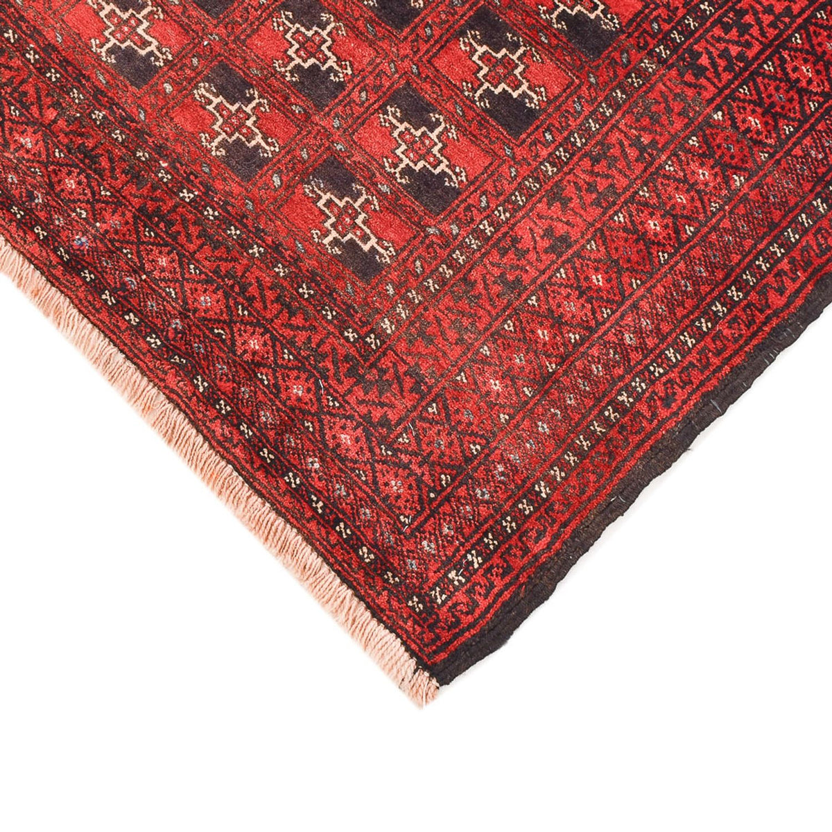 Belutsch Teppich - 124 x 95 cm - rot
